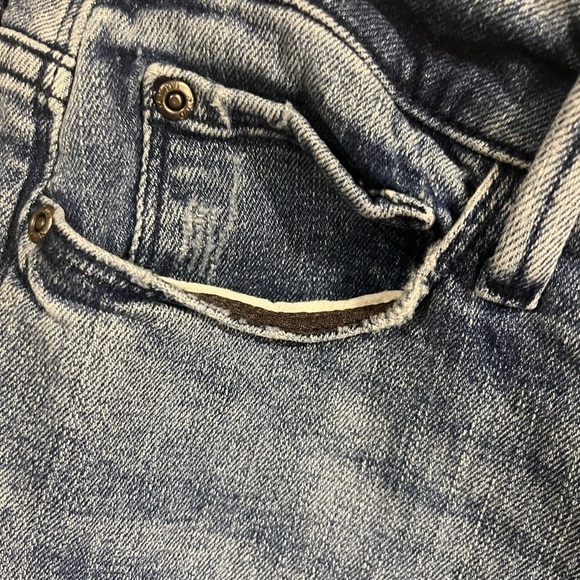 NYDJ Jessica Relaxed Boyfriend Cropped Embroidered Floral Denim Jeans Size 4 - Picture 6 of 12